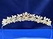 SC Bridal Tiara,Princess Tiara With Crystal Loops C6736