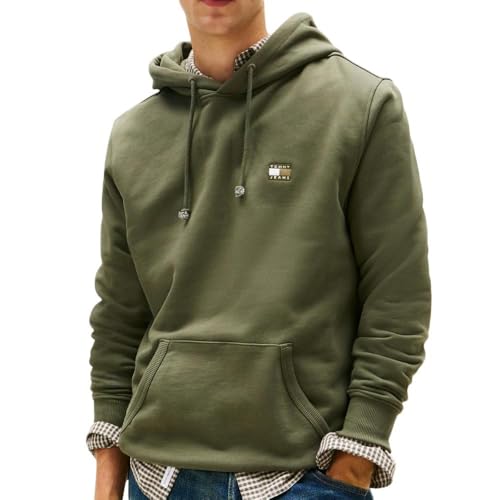 Sweat shirt Tommy Jeans TJM REG BADGE HOODIE EXT EU - vue 4