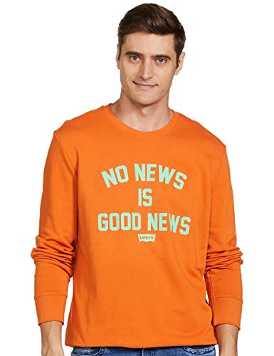 Levi's Men's Cotton Crew Neck Regular Fit Sweatshirt (59638-0143_...