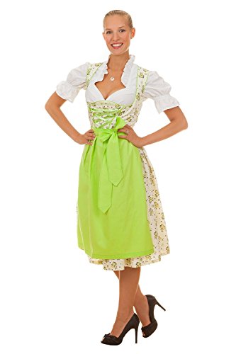 Edelnice Trachtenmode Mini Dirndl 3-TLG. mit Blumenprint inkl....