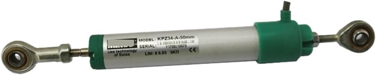 KPZ34-F Miniature High-Precision Linear Displacement Sensor PZ34 Circular Pull Rod Type Electronic Ruler Resistance(100mm)