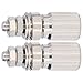 Jeanoko Silver Alloy Contact No Insulation Binding Post Set for Efficient Power Grounding Terminal 50025 for Electrical DIY Enthusiasts