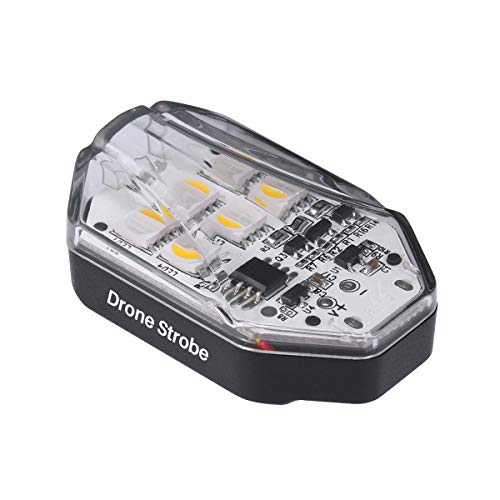 Ulanzi DR-01 Drone Light Flash LED Light 3 Model RGB Drone Location Indicator Light for DJI Night Flight Searching Lighting Drone Accessories Anti-Collision Slow Flash/Strobe