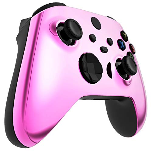 eXtremeRate Custom Shell for Xbox Core Wireless Controller - Revamp Your Gaming Gear - Chrome Pink Replacement Game Acessories Cover Faceplate for Xbox Series X & S Control [Controller NOT Included] - Image 3
