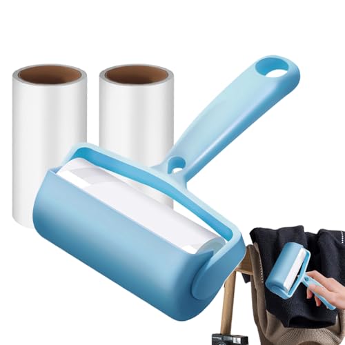 Rollo Quitapelusas De De Animales – Rollo Adhesivo Fácil De Despegar para Depilación, Rodillo De Pelusa Eficaz para, Tapicería, De Cama, De Trabajo | Ideal para Dueños De Mascotas