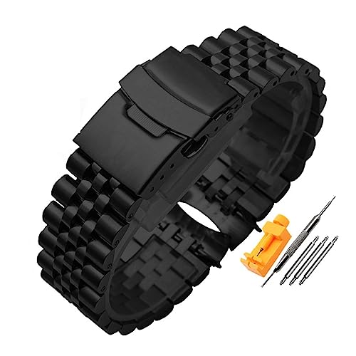 JVI MDV106-1A MDV-107 MTP-VD01 MDV-106D XgbvXeX|Xgoh 20 ~[g 22 ~[gpvoh (Color : Black Five 22mm)