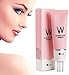 W-Airfit Pore Primer Face Makeup Base Pink Isolation Cream Invisible Pore,Cover Acne Marks,Smooth Skin,Oil Control Moisturizing Essence Concealer Foundation