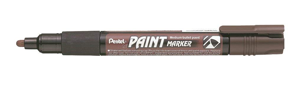 Pentel MMP20 MMP20 Marcatore Vernice, 1 pezzo, Marrone