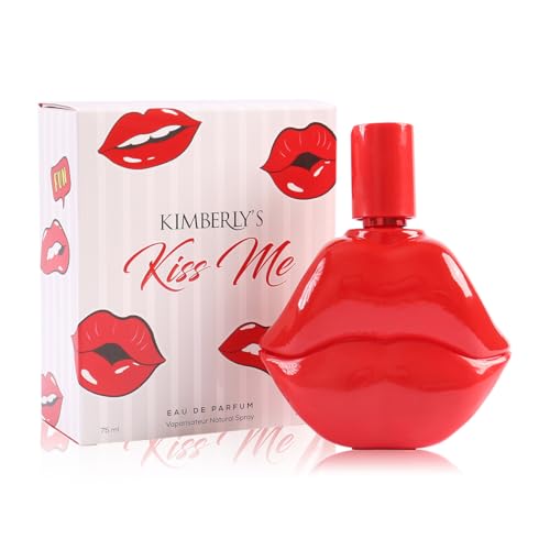 Kimberly Kiss Me Women’s Perfume - Eau de Parfum Floral Vanilla Musk 75ml/2.5 fl.oz