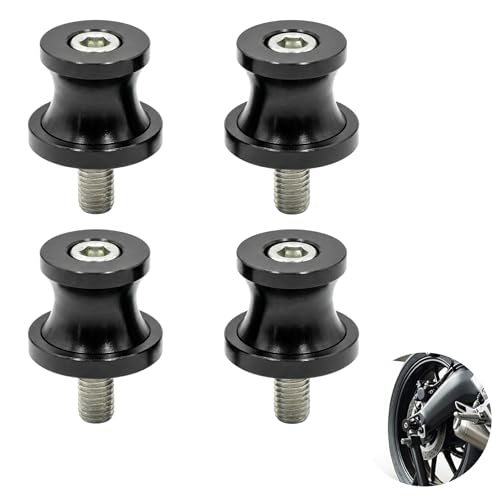 4 Piezas Diábolos Moto M8, Tornillos Basculante Moto, Tornillo Universal de Elevación para Moto, Soportes de Brazo Basculante Trasero de Aluminio CNC para Z900 2017-2019 Z900RS 2018-2019 Z650