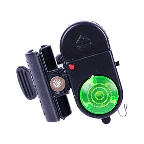 Alarmas De Picada para Caña De r | Sensor Impermeable de Picada con Sonido | Equipo De Portátil Y Sensible para Noche Oscura, para Principiantes Y Dores Expertos