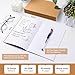 YGPHO 30PCS A5 Blank Kraft Notebooks Bulk, 8.3x5.5inch Unlined Paper Composition Notebook, 60 Pages Travel Journal Notebook Set for Work, School, Student,Kids and Writing