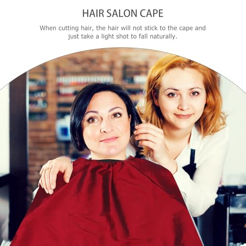 Capa impermeable para corte de cabello Homoyoyo con mangas para adultos miniatura 6