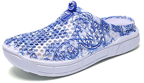Eagsouni Unisex Garden Clogs Shoes Casual Slippers Quick Drying Sandals Summer Anti-Slip Beach Shoes For Men And Women #TOP23