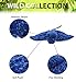 DolliBu Spotted Blue Stingray Plush - Super Soft Stuffed Animal Stingray Toy, Wild Collection Ocean Plush Gift for Kids and Adults, Cute Sea Creature Stuffed Ray - 17 Inches