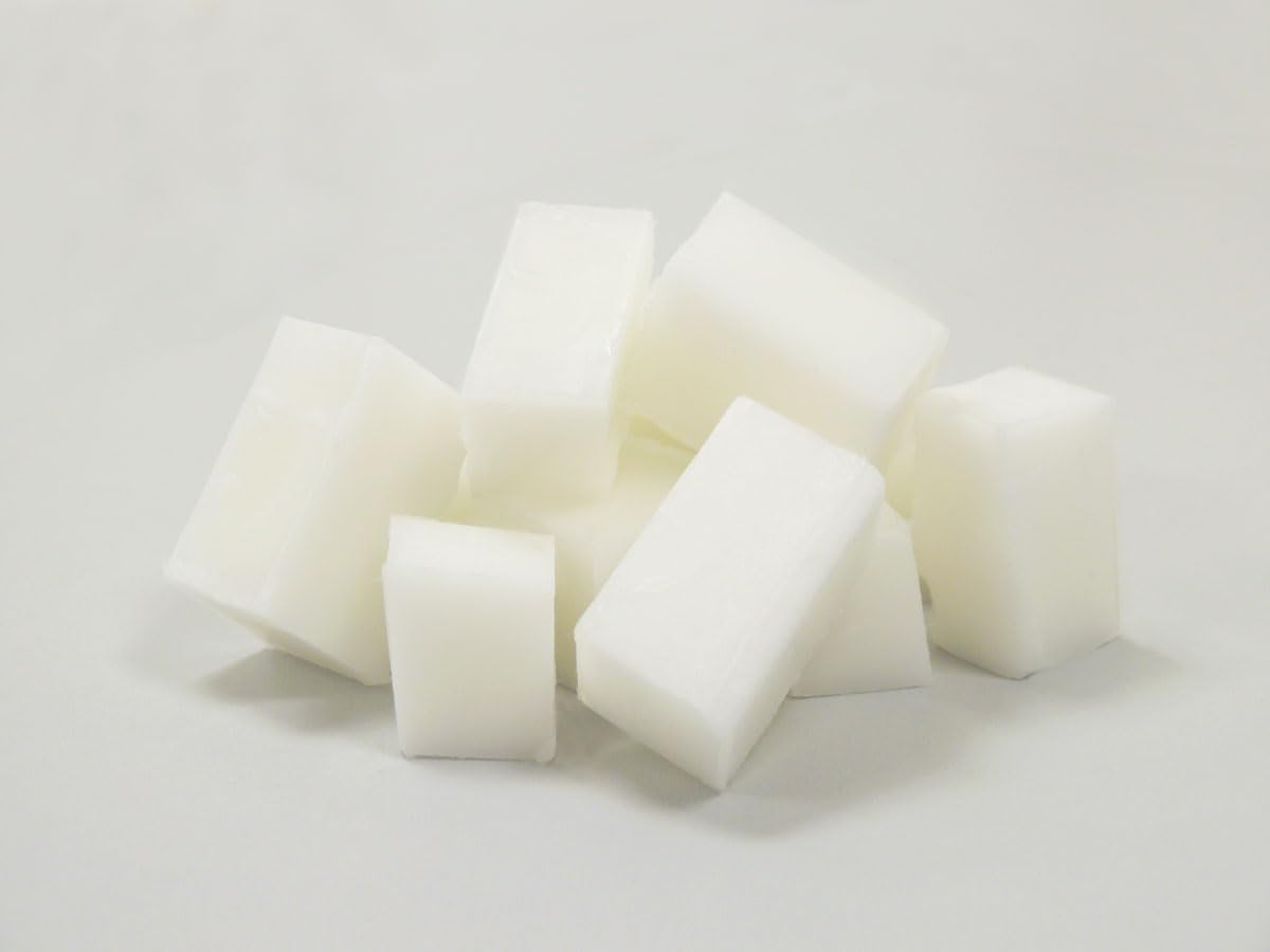 10 kg de base de jabón para fabricación de jabón, jabón de glicerina, jabón crudo, color blanco (sin SLS)