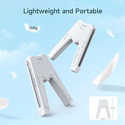 JINGDU Switch Joy-Con Charging Grip Compatible with Nintendo Switch & OLED Model, Play While Charging, Portable V-Shaped Switch Joy-Con Controller Charger with Indicators, White