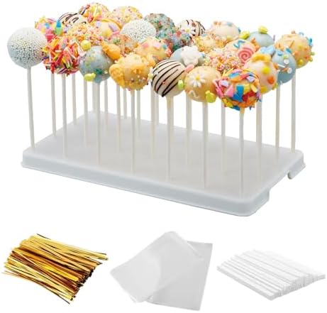 28 Holes Cake Pop Stand for Cake Pops, Lollipop Hold Stand, Cake ...