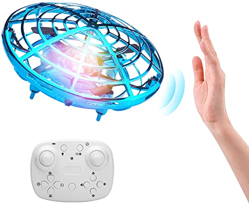ShinePick Mini UFO Drone, Palla Volante Giocattoli Volanti Controllati a Mano...