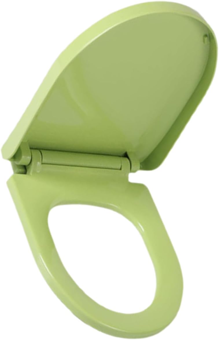 Abaodam Light Green Toilet Seat Made of Sturdy Pp, Safe and Comfortable Potty Training Seat, for Potty Training and Travel Use