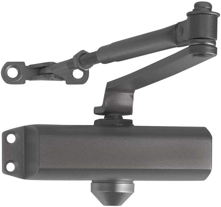 Door Closer Residential Light Door Use Power Size #2 Cast Aluminum Standard Duty Small Body Closer Automatic Closing and Latching - Embassy Series LH302