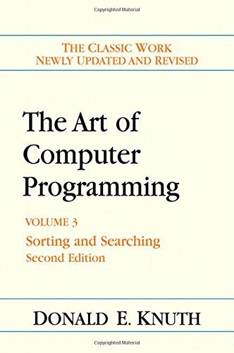 Art of Computer Programming Vol2 とvol3 Art of Computer Programming, Volume 3: Sorting and Searching