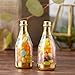 Kate Aspen 18187GD Metallic Champagne Bottle Container (Set of 12) DIY Favor, One Size, Clear, Gold