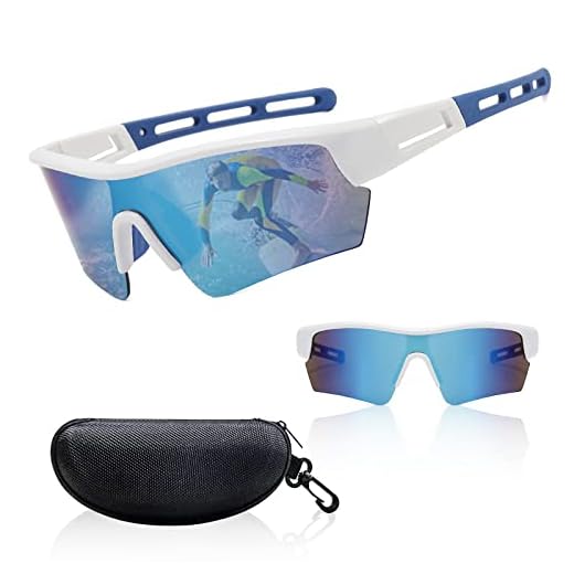 TTKADIY Polarized Sports Sunglasses for Men Women Fishing Golf Driving Shades Sun Glasses