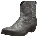 Cierre: eclosión REPLAY Soledad , Botas Vaqueras para Mujer , Plateado ( 023 Dk Silv ) , 40 EU