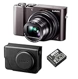  Cámara compacta Panasonic TZ100 Premium 20,1 MP con Funda