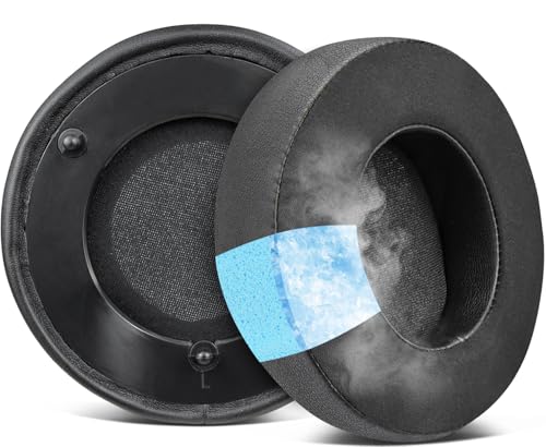 SOULWIT Cooling-Gel Earpads Replacement for Razer ManO'War, Man O' War 7.1, Man O War Tournament Edition Gaming Headset, Ear Pads Cushions with High-Density Noise Isolation Foam