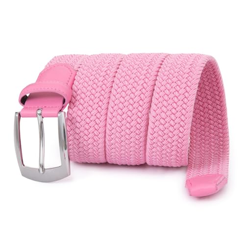 Woven Elastic Braided Belts Womens Stretch Belt Limitless Adjust Multicolored Golf Belts for Man 1 3/8 Fashion Casual2