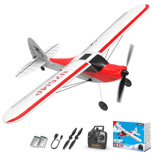 VOLANTEXRC RC Plane Trainer Sport Cub 4CH Remote Control Airplane with Prop Saver, 6-Axis Gyro...
