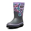 BOGS Grasp – Botas de lluvia impermeables para niños, aisladas para invierno, nieve y barro, con asas fáciles de poner para niños pequeños, niños y niñas, protección para todo tipo de clima