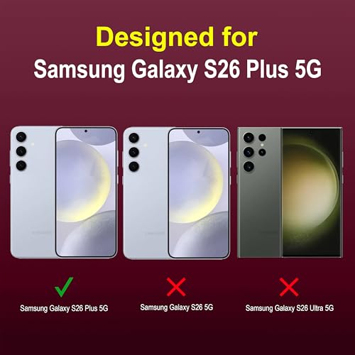 Image of Zapcase Back Case Cover for Samsung Galaxy S26 Plus 5G | Compatible for Samsung Galaxy S26 Plus 5G Back Cover | Liquid Silicon Magic Case with Camera Protection | Plum
