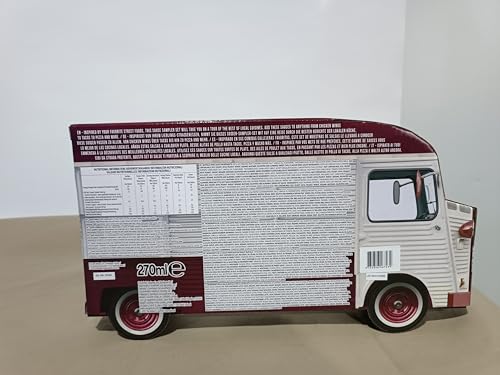 Thoughtfully – Street Food Saucen Geschenkset – Food Truck Set mit 6 würzigen Fleisch- und Grillsaucen für Männer, BBQ & Hot Ones Fans – Geschenk für Vater, Geburtstag & Vatertag – 6x 45 ml