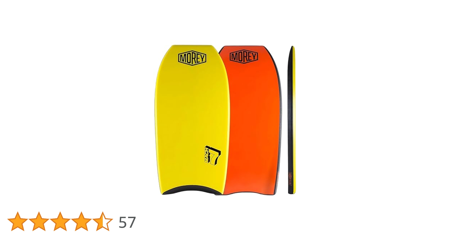 Amazon | MOREY® マッハ7、ボディボード。ビーチ用ボディボード
