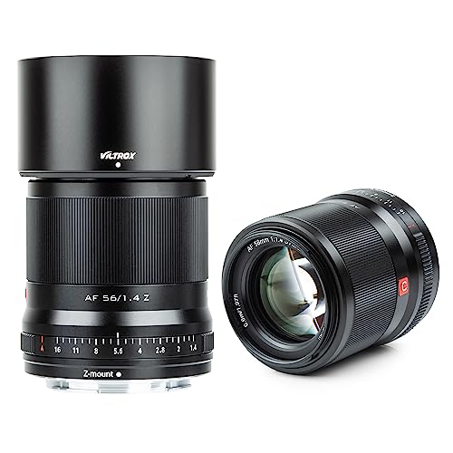Viltrox 56mm f1.4 Z focale fixe automatique pour reflex hybride Nikon Z7 Z50