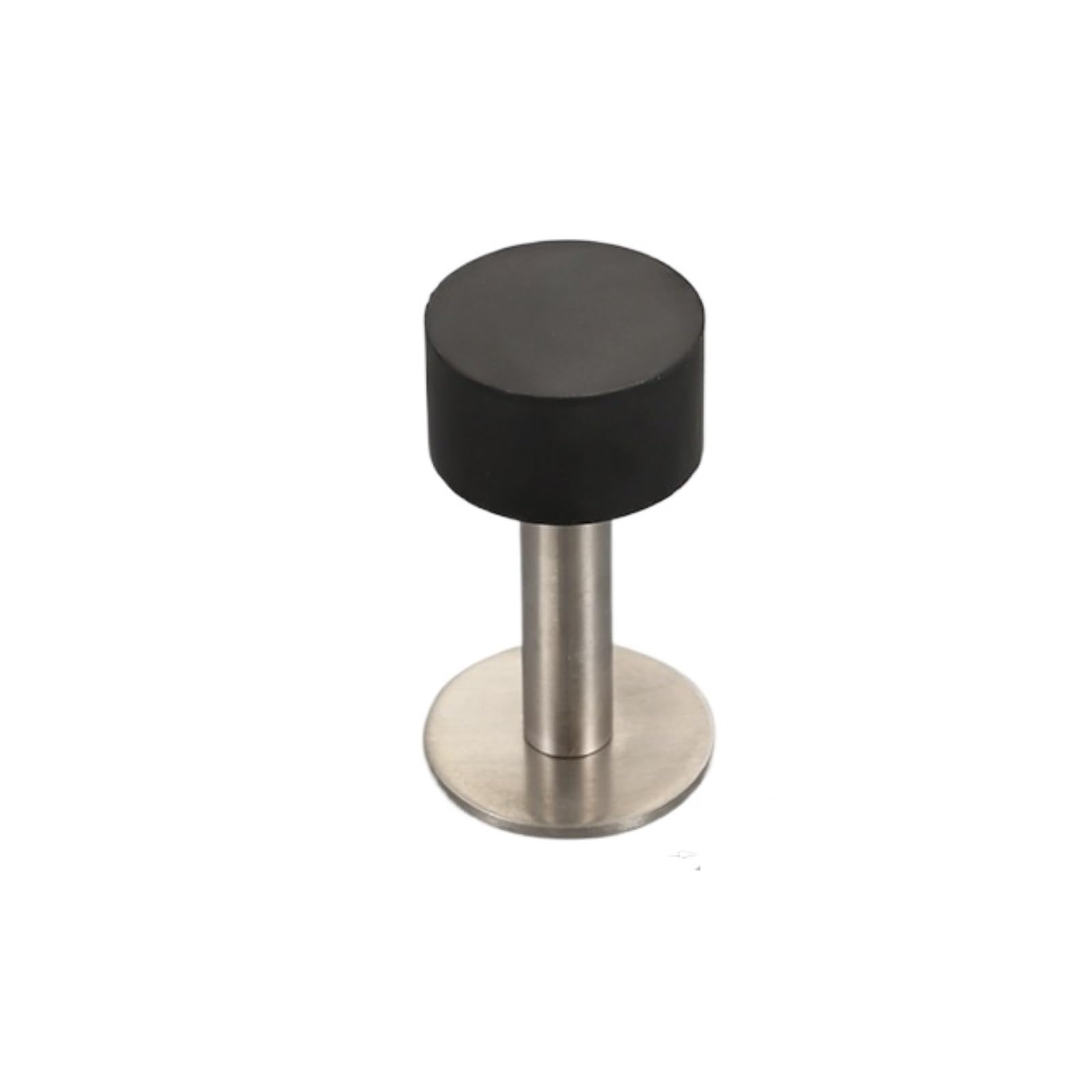 Luercher One Color Door Stop Door Holder Anti-Collision No Nail Doorstop Stainless Steel Buffer Door Stopper Door For Home Office(100Mm)