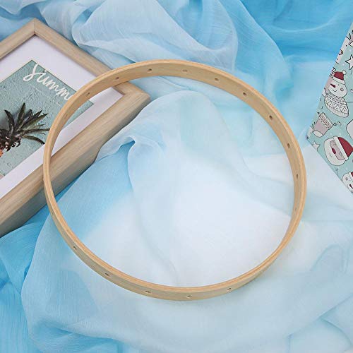 Wooden Knitting Loom 21cm Diameter Weaving Loom Manual Round Circular Knitting Tool for Wall Hanging Decor - Image 4