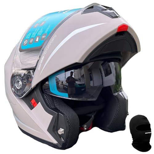 Capacete Cinza Titanium Fosco V1 Mormaii Moto Articulado Intercomunicador Escamoteavel
