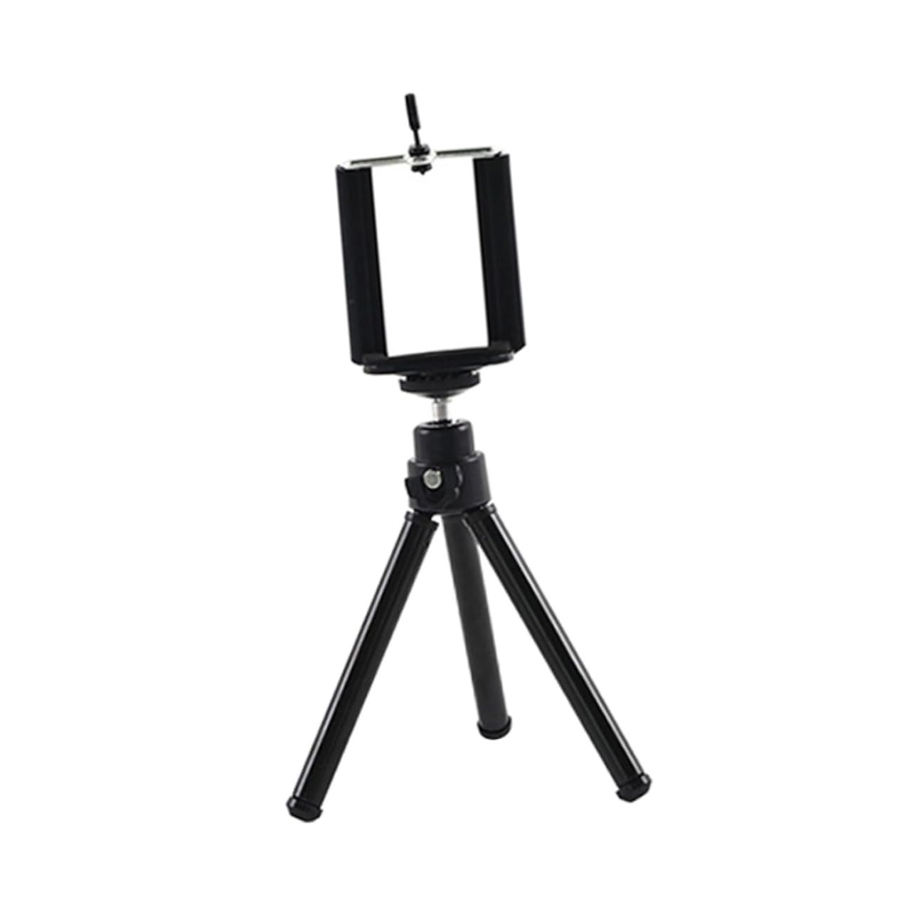STOBOK Retractable Mini Phone Tripod for Stable Photography Telescopic Mobile Support with and Reliable Grip Pads Compatible with