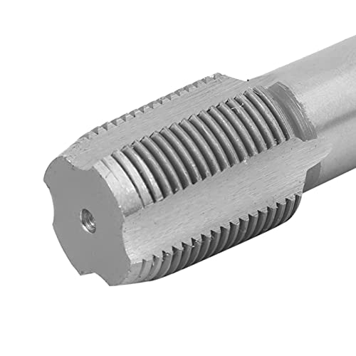 Torneira para reparo de rosca de alta dureza prata 27 mm, tamanho pequeno, fácil de transportar, fác