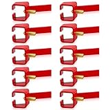 10-Set Red Steel Universal Breaker Lock Out, Powder Coated Circuit Breaker Locking Device, for Industrial & Home Use(CY-UBL1)