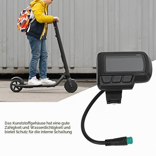 Display, LCD-Messgerät mit USB-Geschwindigkeitsanzeige und wasserdichtem Anschluss, Fahrradcomputer für, Mountainbike, Roller, Outdoor-Sportler und Stadtverkehr