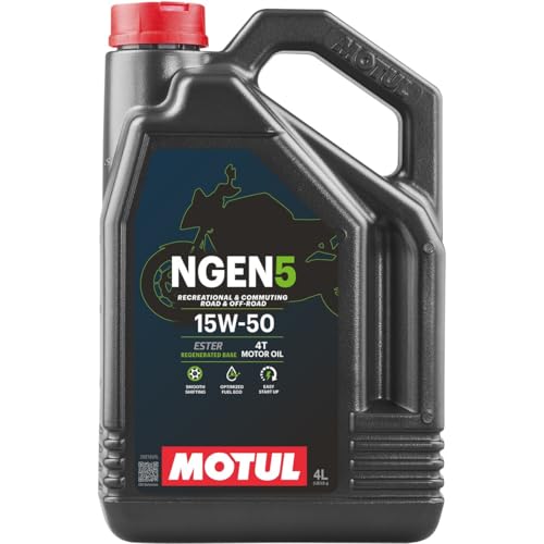 Huile moteur NGEN 5 Motul 15W-50 4T 4L pour motos
