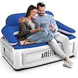 Fácil de almacenar: se incluye una bolsa de viaje. La válvula de inflado rápido infla eficazmente la combinación de sofás a la comodidad deseada en minutos. En comparación con la mayoría de los sillones para el hogar, es de fácil acceso y liviano, y las familias pueden moverlo fácilmente.