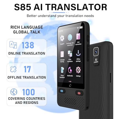Rodxegu S85-1 Language Translator Device,2024 Latest Two-Way Language Translator In 138 Languages thumb #1