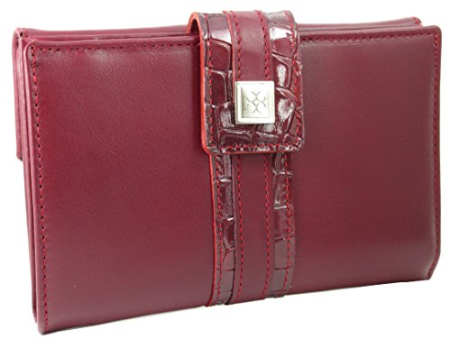 Main par des Artisans utilisant 100% Cuir véritable - Portefeuille et Porte-Monnaie Femme Cover