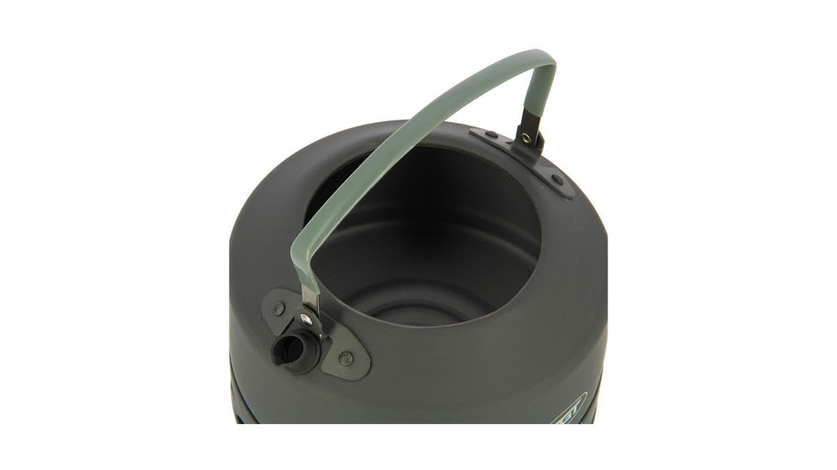 NGT 1.1 LITRE GUN METAL ALUMINIUM KETTLE BOLLITORE CARPFISHING - Foto 10